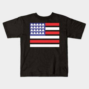 United States of Meeples Kids T-Shirt